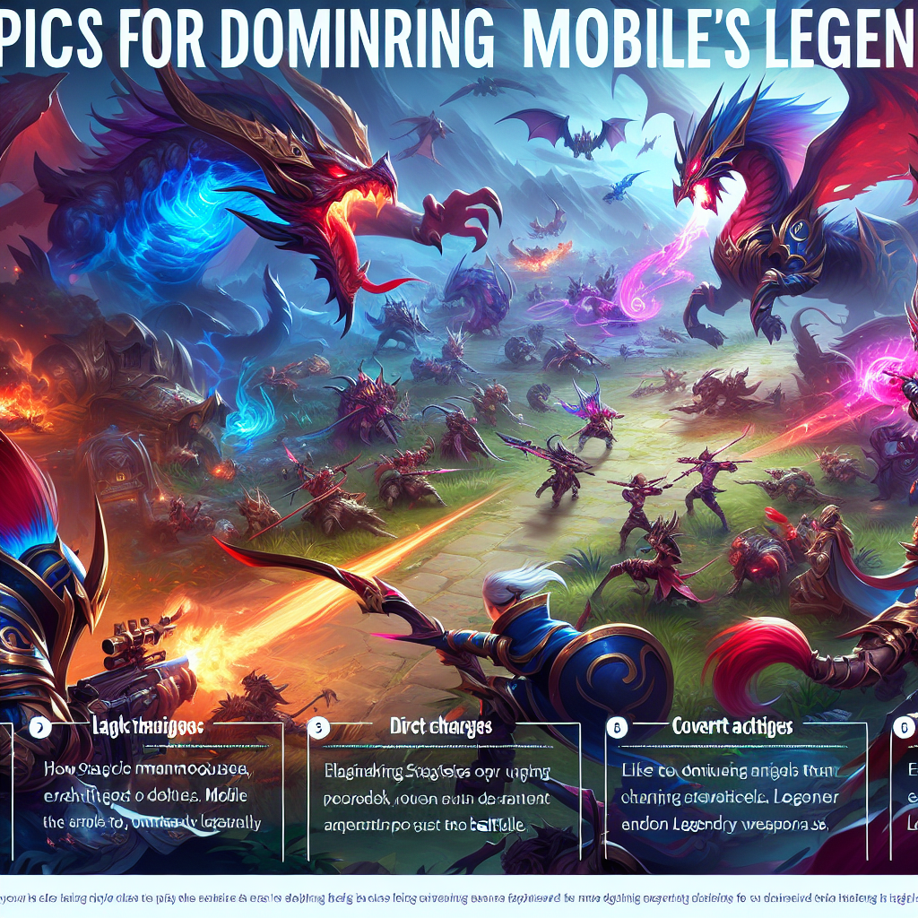 Epic Strategies for Dominating Mobile Legends' Battlefield