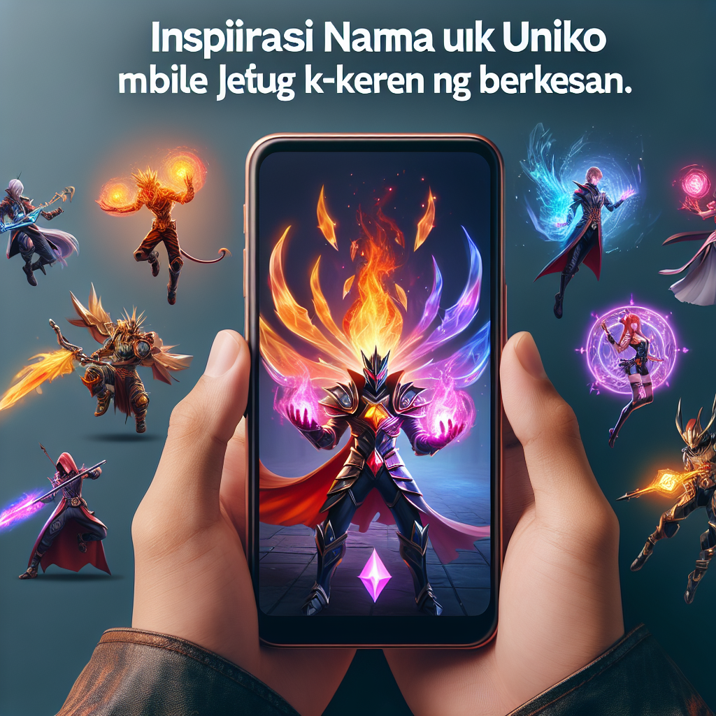 Inspirasi Nama Unik untuk Hero Mobile Legends yang Keren dan Berkesan