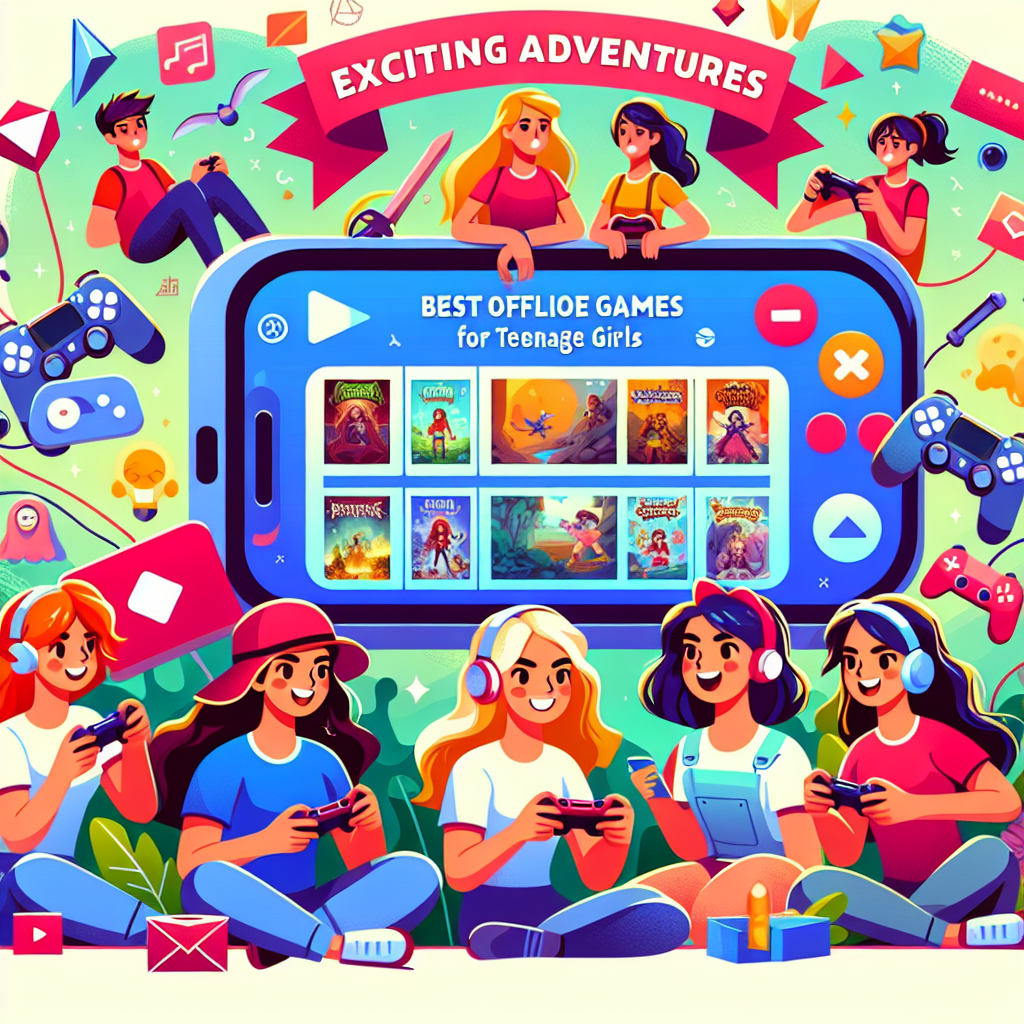 Petualangan Seru: Game Offline Terbaik untuk Anak Perempuan Remaja